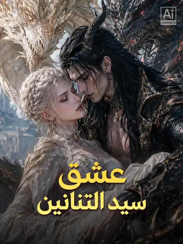 غلاف عشق سيد التنانين