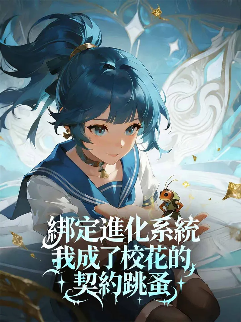 《綁定進化系統，我成了校花的契約跳蚤》封面