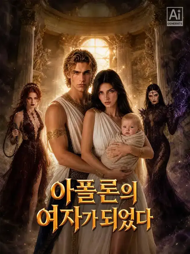 아폴론의 여자가 되었다 표지