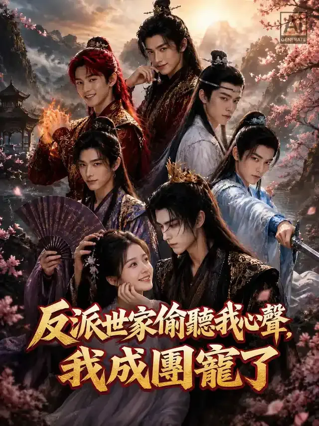 《反派世家偷聽我心聲，我成團寵了》封面