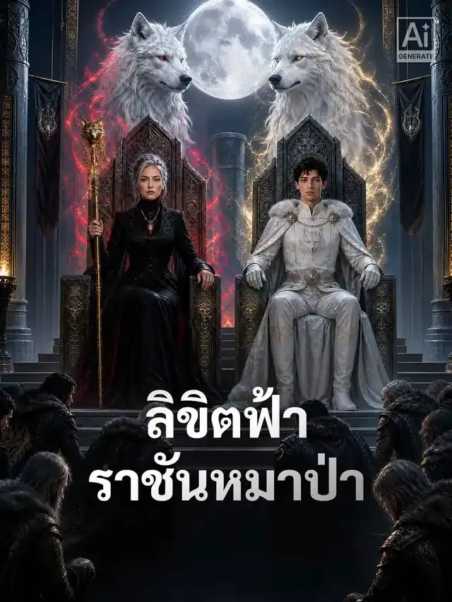 หน้าปกลิขิตฟ้าราชันหมาป่า