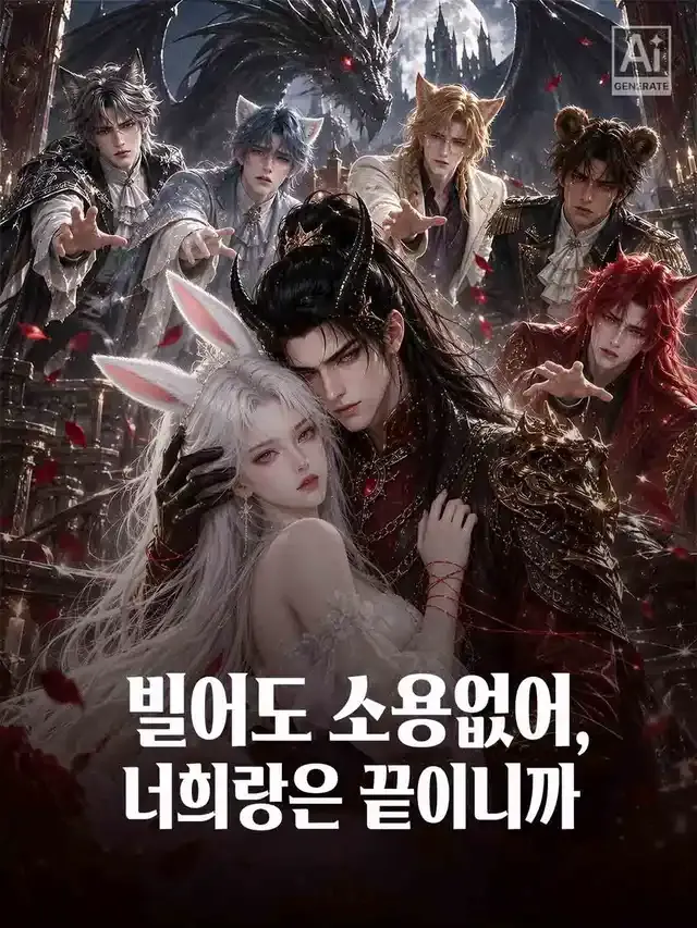 빌어도 소용없어, 너희랑은 끝이니까 표지
