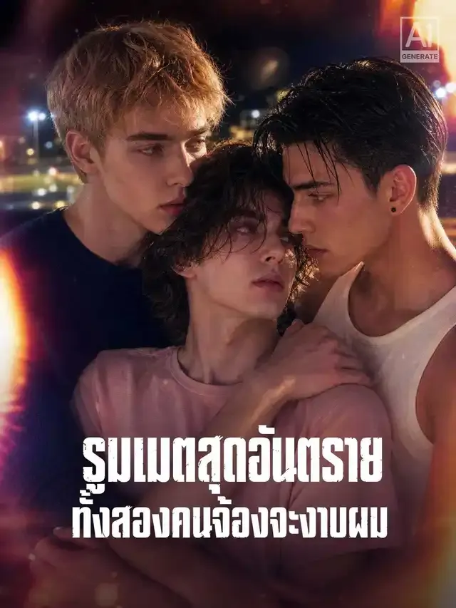 หน้าปกรูมเมตสุดอันตรายทั้งสองคนจ้องจะงาบผม