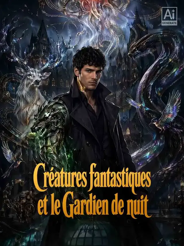 Couverture de Créatures fantastiques et le Gardien de nuit