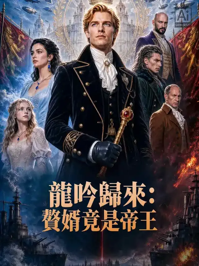 《龍吟歸來：贅婿竟是帝王》封面