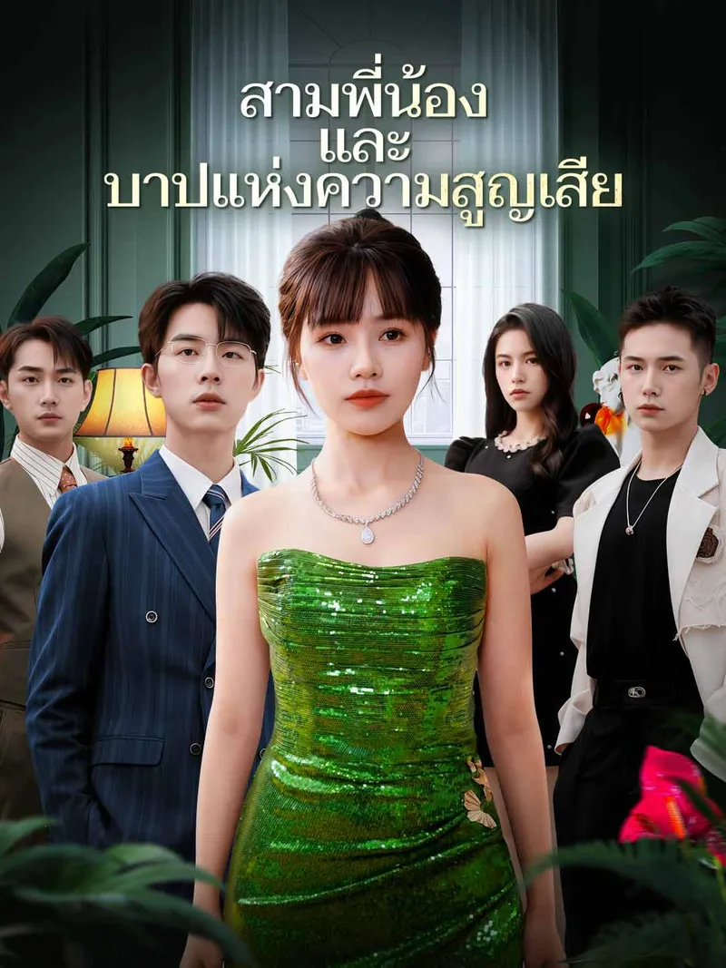 หน้าปกสามพี่น้องและบาปแห่งความสูญเสีย