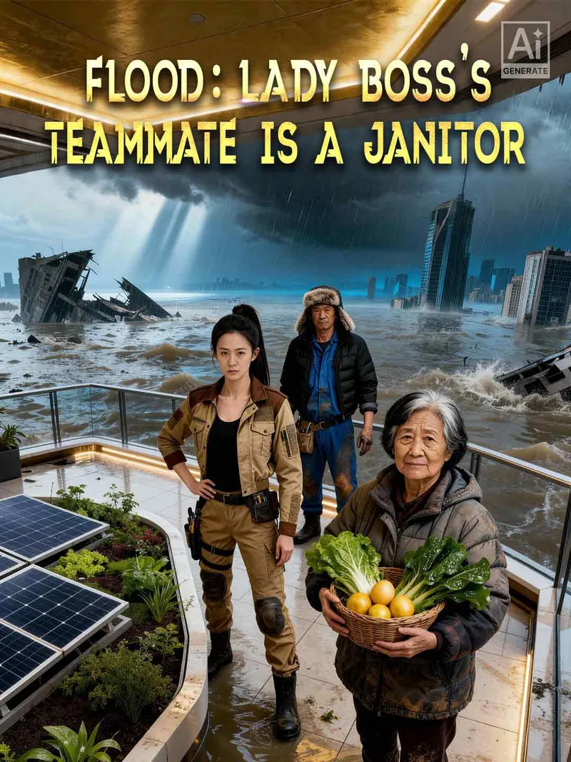 Flood: Lady Boss's Teammate Is a Janitor cover