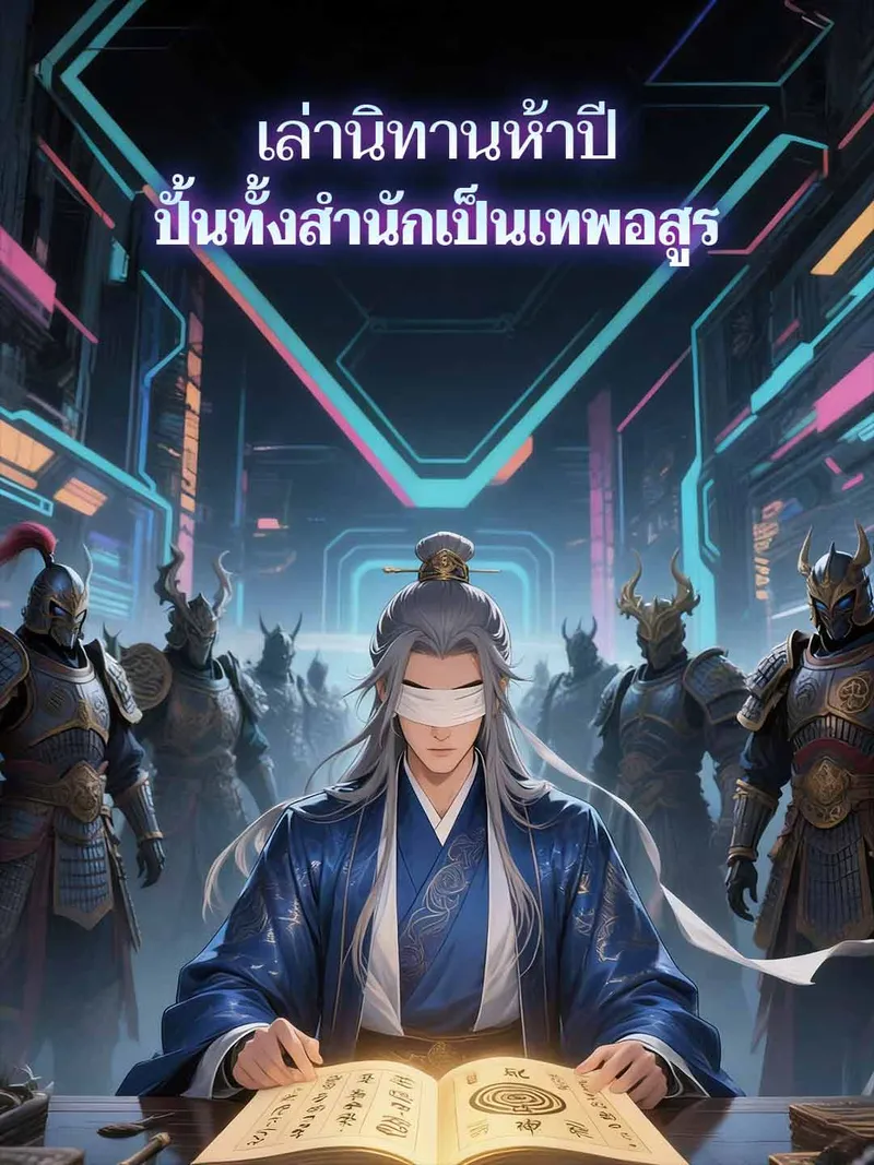 หน้าปกเล่านิทานห้าปี ปั้นทั้งสำนักเป็นเทพอสูร