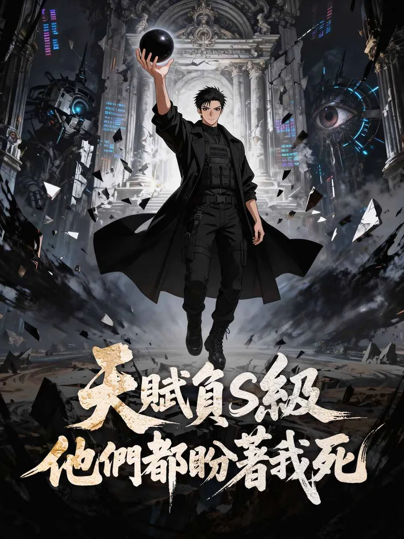 《天賦負S級，他們都盼著我死》封面