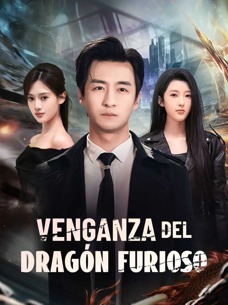 Portada de Venganza del dragón furioso
