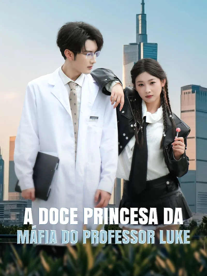 Capa de A Doce Princesa da Máfia do Professor Luke