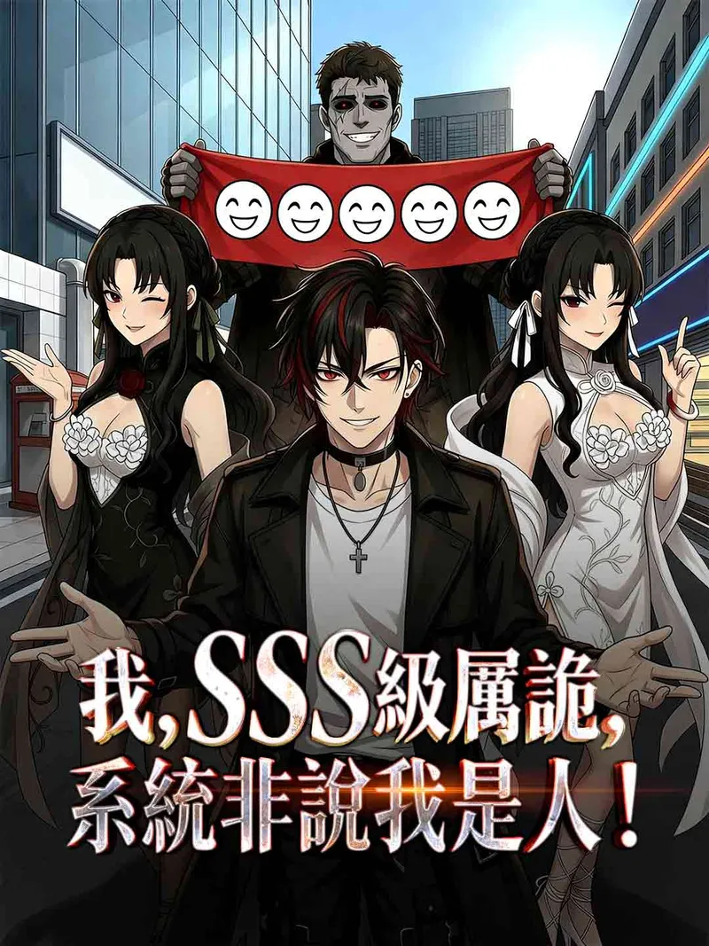 《我，SSS級厲詭，系統非說我是人！》封面