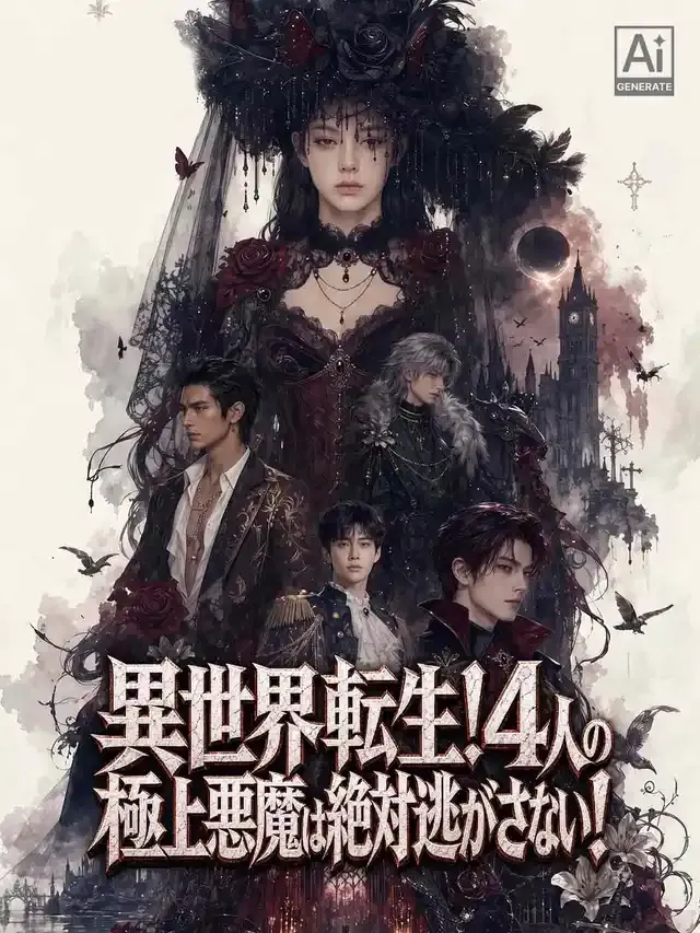 「異世界転生！4人の極上悪魔は絶対逃がさない！」のカバー画像