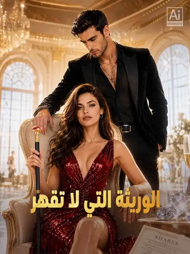 غلاف الوريثة التي لا تقهر