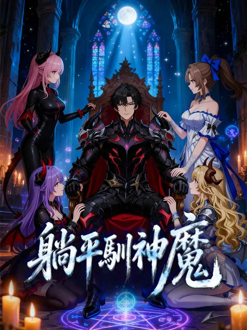 《躺平馴神魔》封面