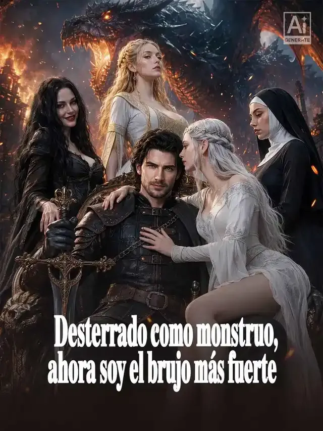 Portada de Desterrado como monstruo, ahora soy el brujo más fuerte