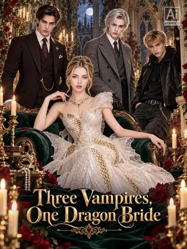 Three Vampires, One Dragon Bride cover