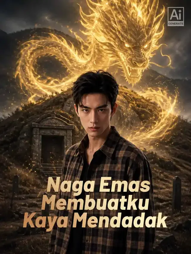 Sampul Naga Emas Membuatku Kaya Mendadak