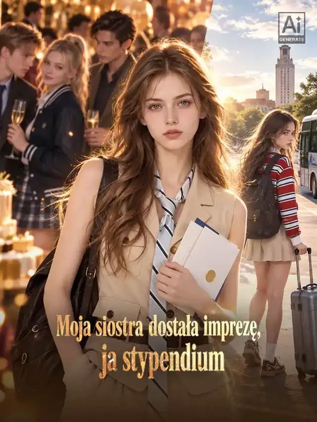 Okładka Moja siostra dostała imprezę, ja stypendium