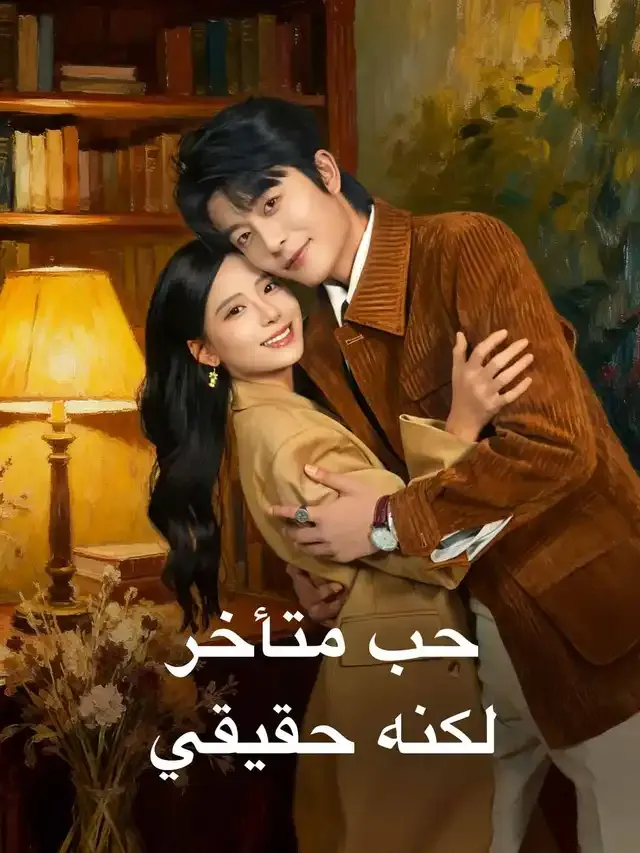 غلاف حب متأخر لكنه حقيقي