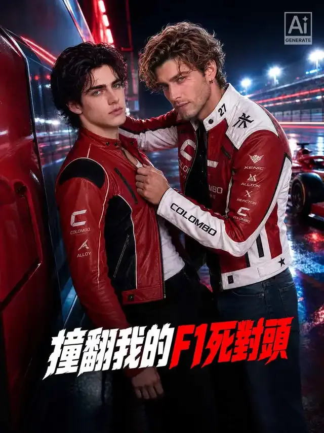 《撞翻我的F1死對頭》封面