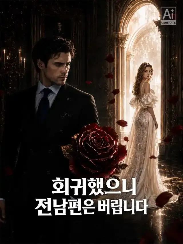 회귀했으니 전남편은 버립니다 표지