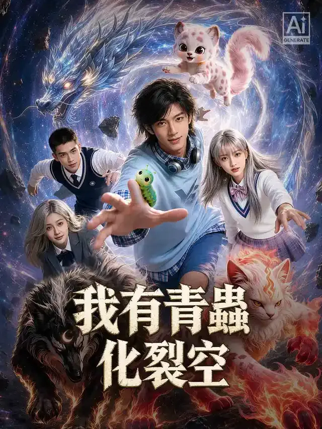 《我有青蟲化裂空》封面