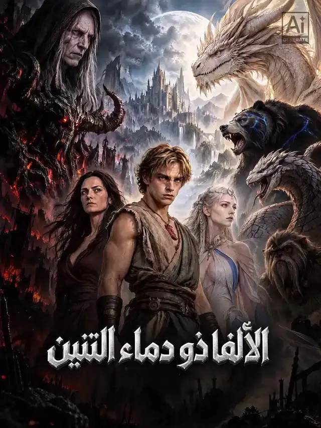 غلاف الألفا ذو دماء التنين