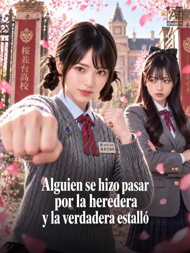 Portada de Alguien se hizo pasar por la heredera y la verdadera estalló
