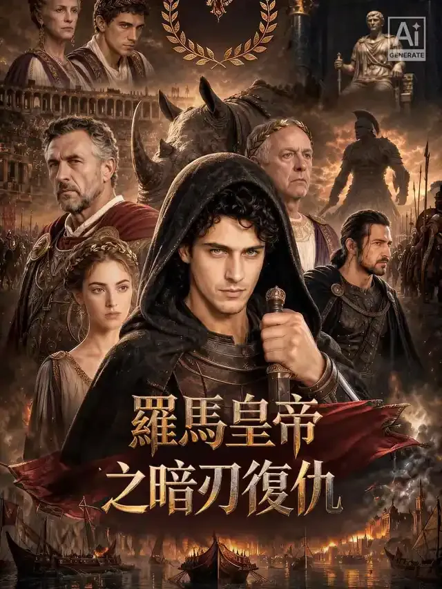 《羅馬皇帝之暗刃復仇》封面