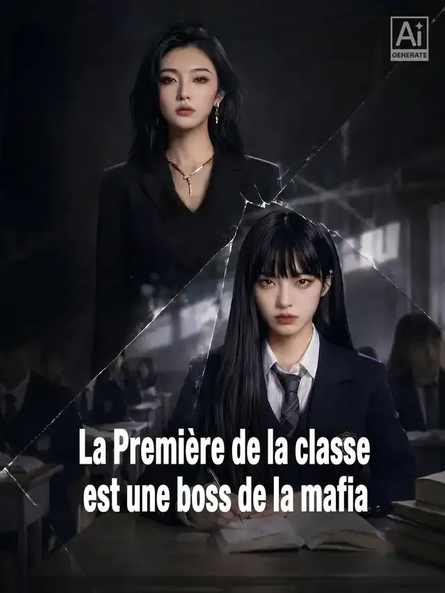 Couverture de La Première de la classe est une boss de la mafia