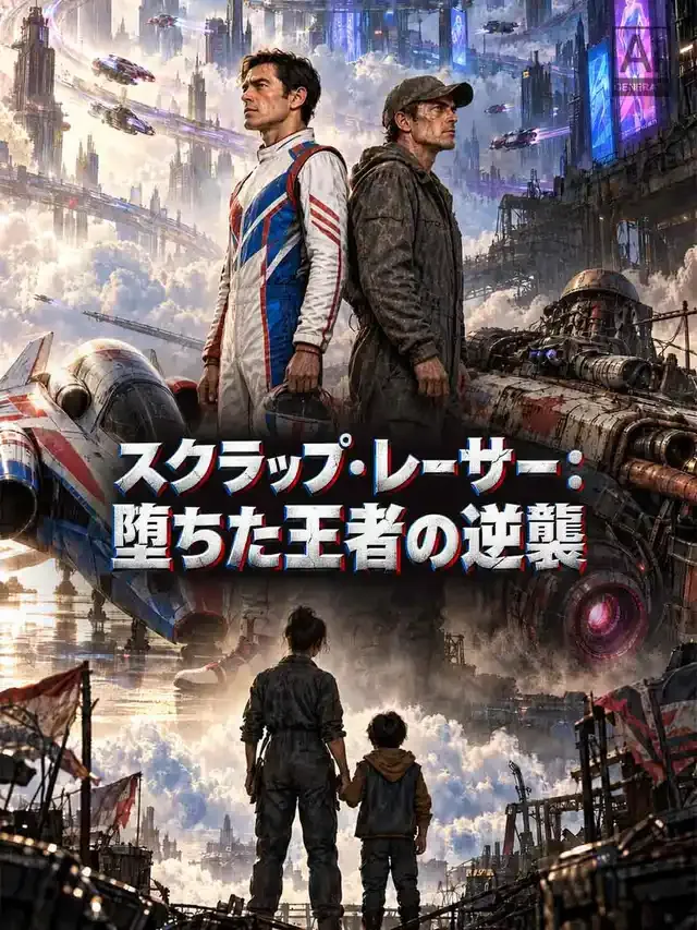 「スクラップ・レーサー：堕ちた王者の逆襲」のカバー画像