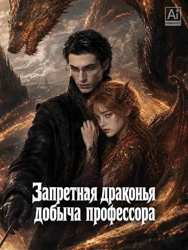 Обложка «Запретная драконья добыча профессора»