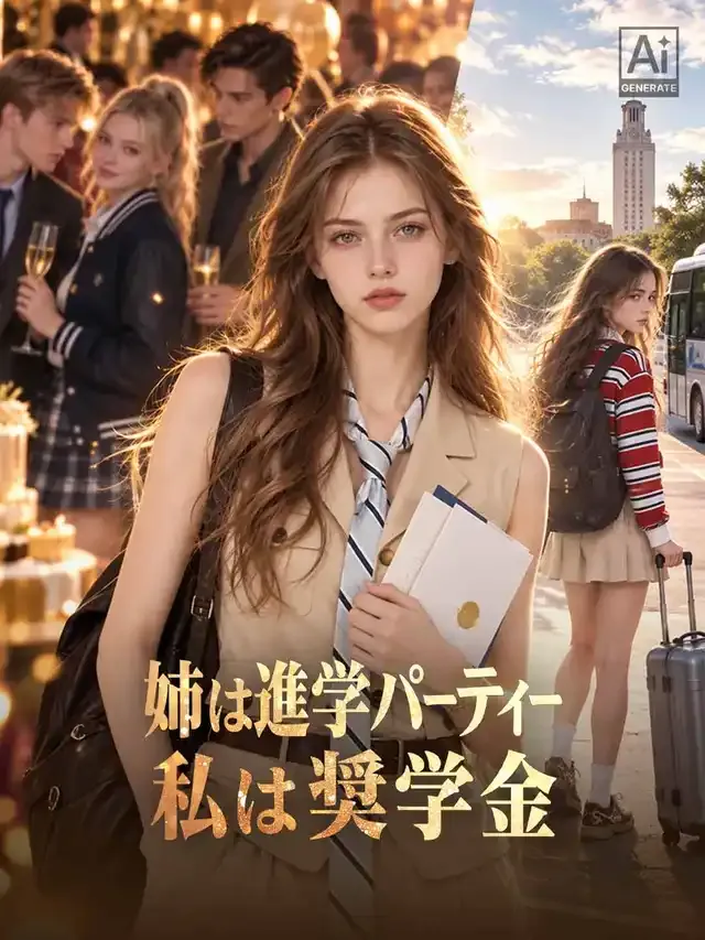 「姉は進学パーティー 私は奨学金」のカバー画像