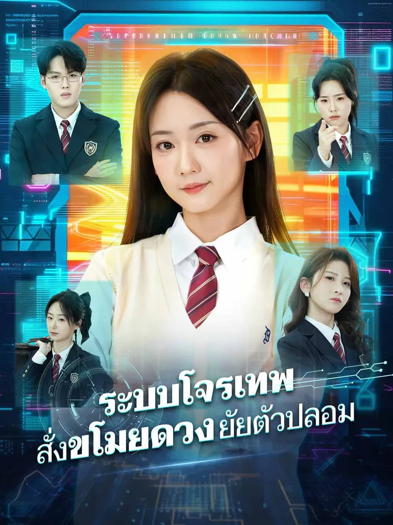 หน้าปกระบบโจรเทพ สั่งขโมยดวงยัยตัวปลอม