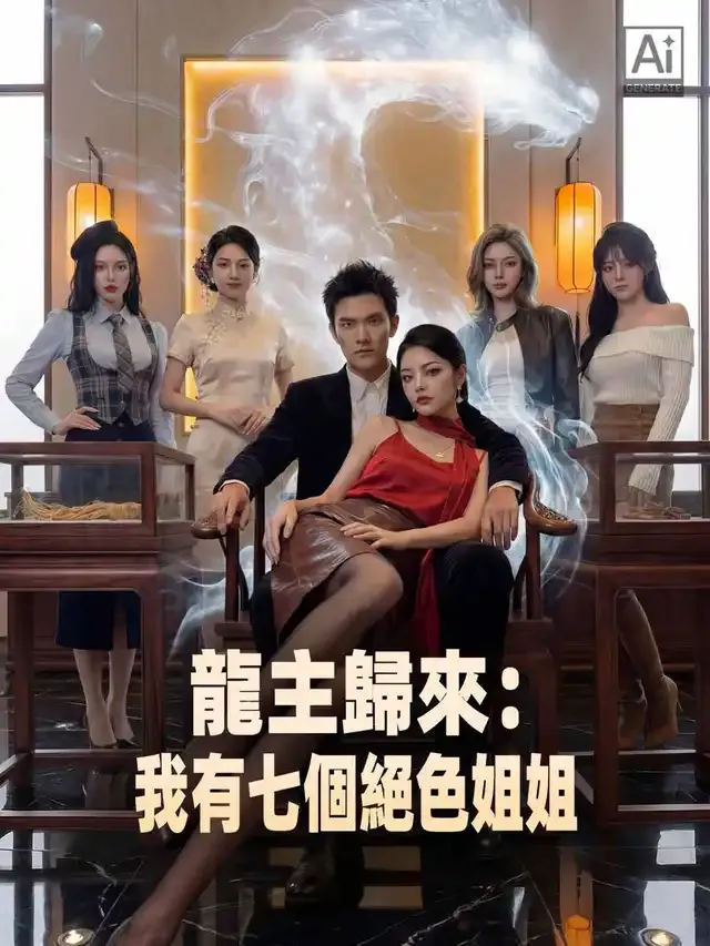 《龍主歸來：我有七個絕色姐姐》封面
