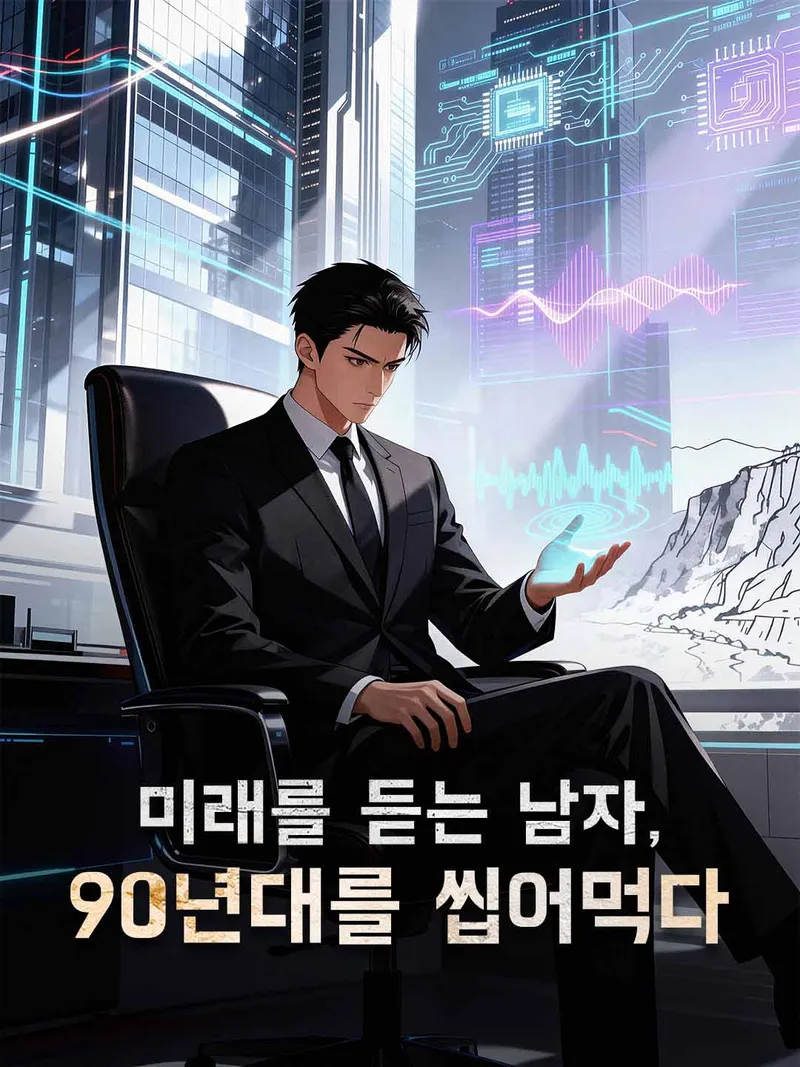 미래를 듣는 남자, 90년대를 씹어먹다 표지