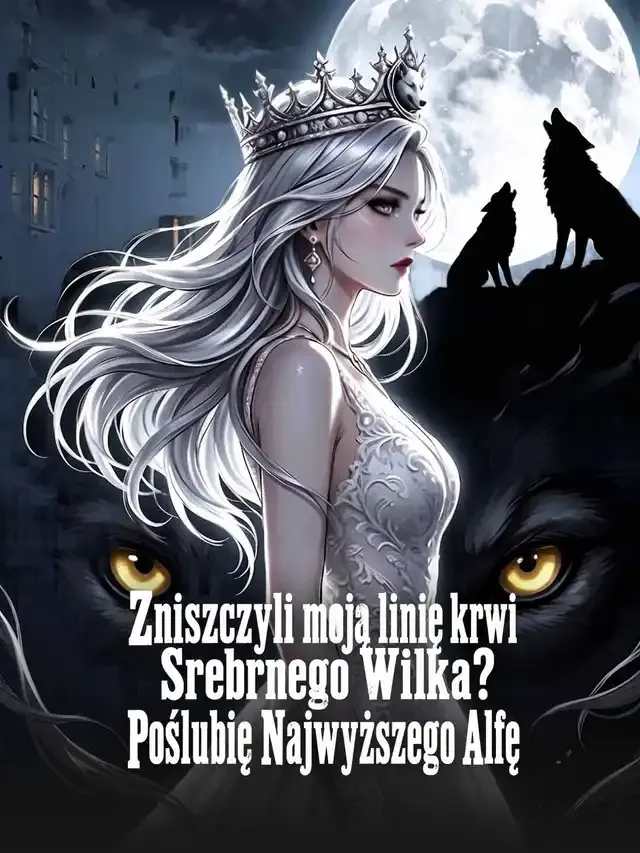 Okładka Zniszczyli moją linię krwi Srebrnego Wilka? Poślubię Najwyższego Alfę