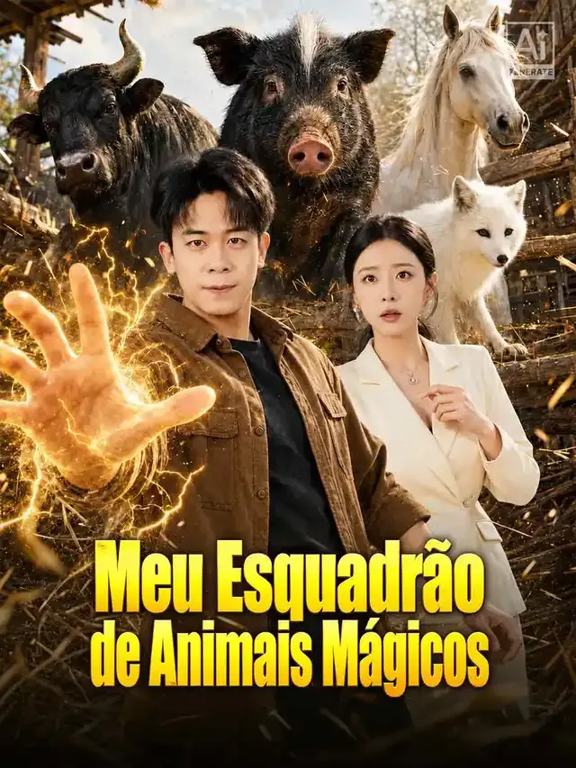 Capa de Meu Esquadrão de Animais Mágicos