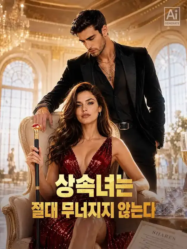 상속녀는 절대 무너지지 않는다 표지