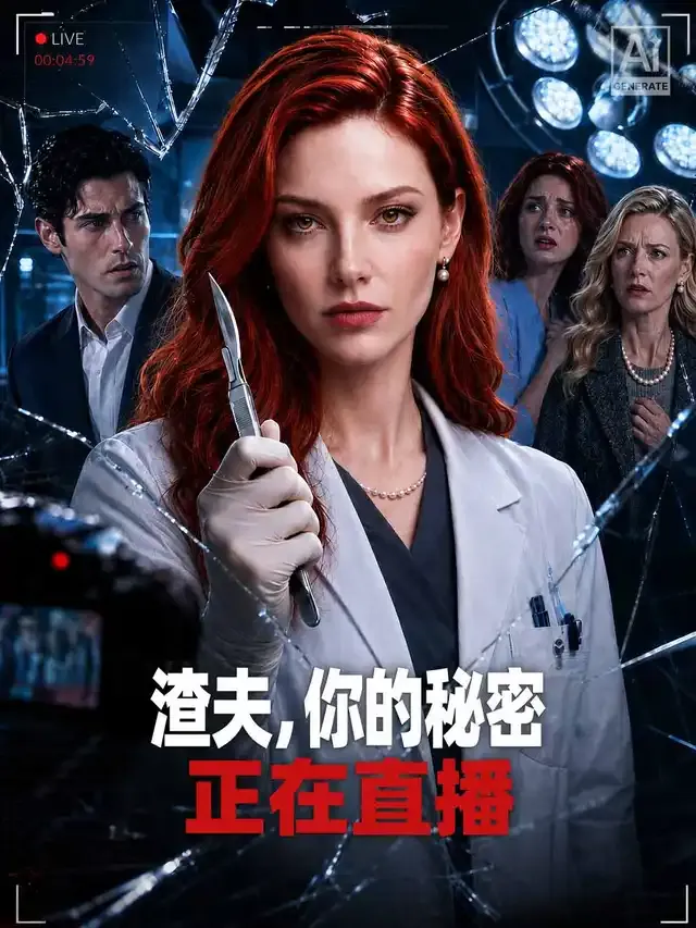 《渣夫，你的秘密正在直播》封面