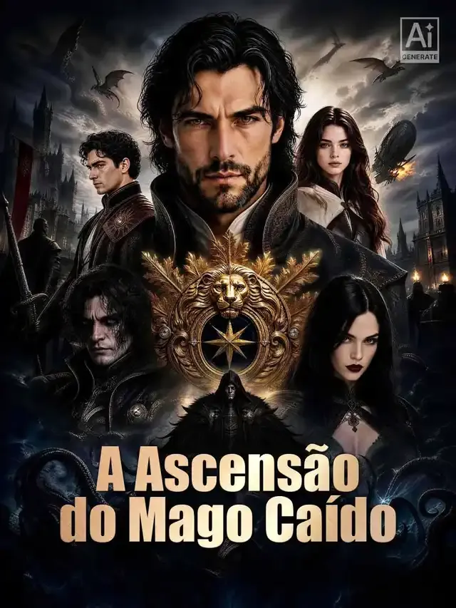 Capa de A Ascensão do Mago Caído