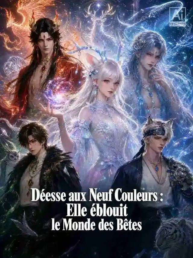 Couverture de Déesse aux Neuf Couleurs : Elle éblouit le Monde des Bêtes