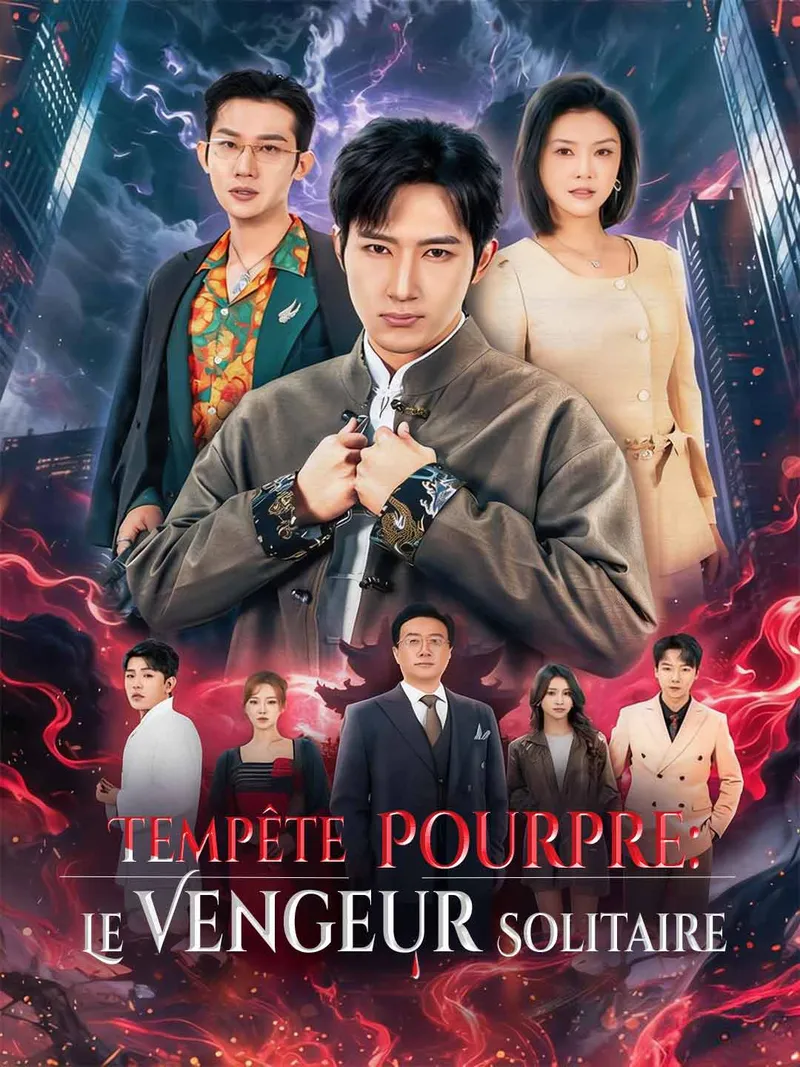 Couverture de Tempête Pourpre: Le Vengeur Solitaire