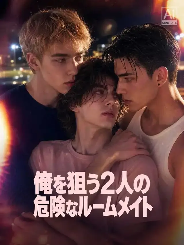 「俺を狙う2人の危険なルームメイト」のカバー画像