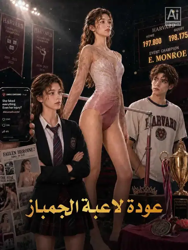 غلاف عودة لاعبة الجمباز