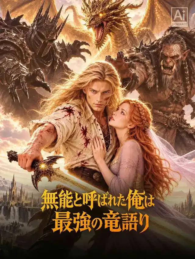 「無能と呼ばれた俺は最強の竜語り」のカバー画像
