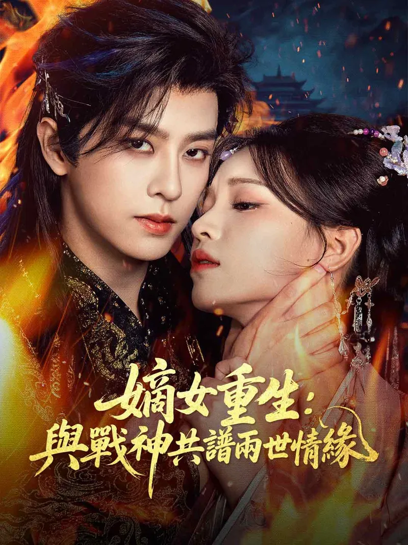 《嫡女重生：與戰神共譜兩世情緣》封面