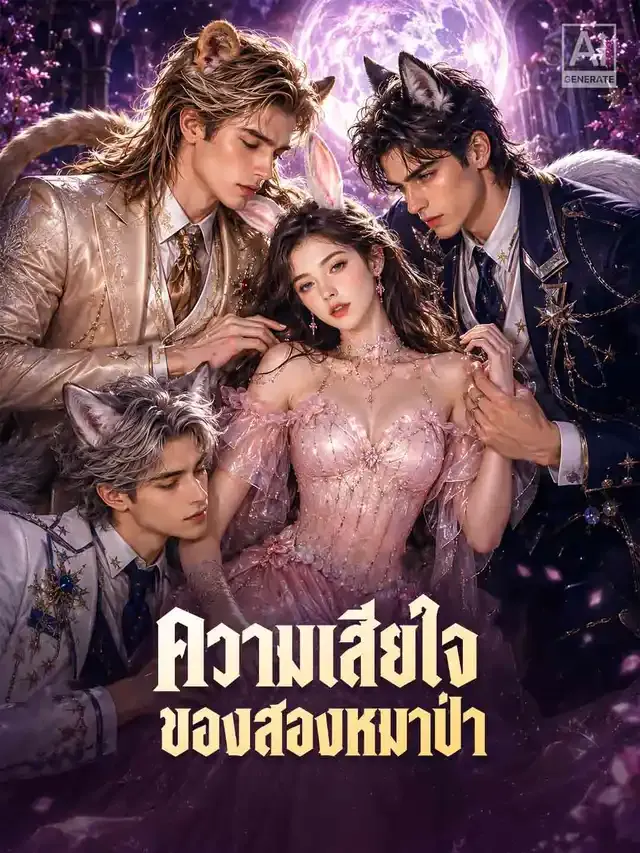 หน้าปกความเสียใจของสองหมาป่า