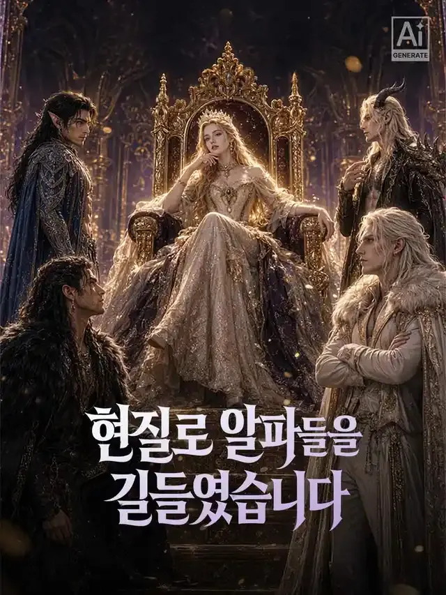 현질로 알파들을 길들였습니다 표지